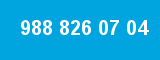 988 826 07 04 988 826 07 04